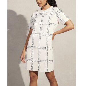 Sachin+Babi Isabella Floral-Check Pattern Dress